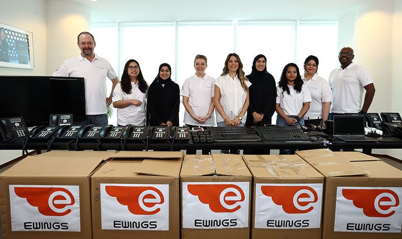 EWINGS joins The Digital School’s “Donate Your Own Device” campaign, in commitment to education and environment. 