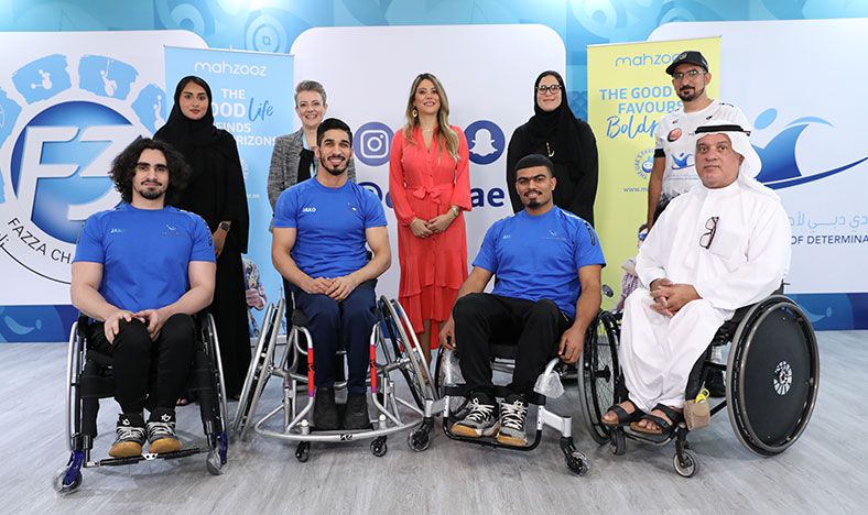 Mahzooz empowers local athletes with the handover of sports wheelchairs to the Dubai Club for People of Determination