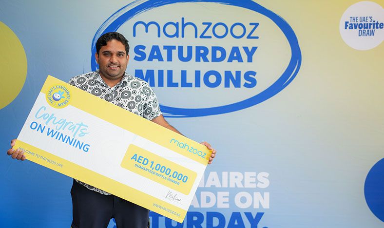 Mahzooz Saturday Millions’ 63rd millionaire has ambitious investment plans after grabbing the last raffle prize of AED 1,000,000